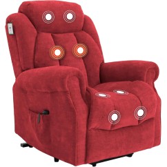 Dovedale Motor Rise Recline Chair With Massage And Heat