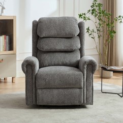 Medina Dual Motor Rise Recline Chair - Grey