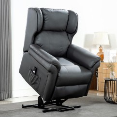 Farley Single Motor Winged Rise Recline Chair