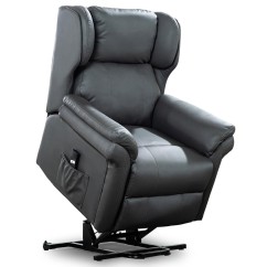 Farley Single Motor Winged Rise Recline Chair