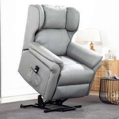 Farley Single Motor Winged Rise Recline Chair