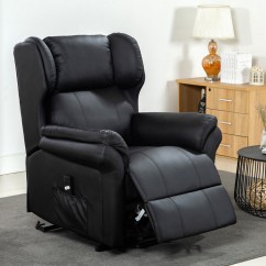 Farley Single Motor Winged Rise Recline Chair