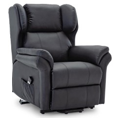 Farley Single Motor Winged Rise Recline Chair