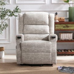 Grantham Waterfall Back Dual Motor Rise Recline Chair