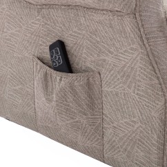 Grantham Waterfall Back Dual Motor Rise Recline Chair