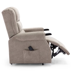 Grantham Waterfall Back Dual Motor Rise Recline Chair