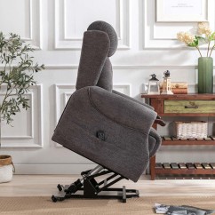 Thornbury Dual Motor Rise Recline Chair With Wooden Knuckles