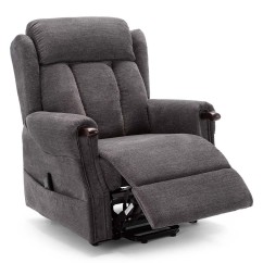 Thornbury Dual Motor Rise Recline Chair With Wooden Knuckles