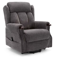 Thornbury Dual Motor Rise Recline Chair With Wooden Knuckles