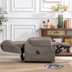 Thornbury Dual Motor Rise Recline Chair With Wooden Knuckles