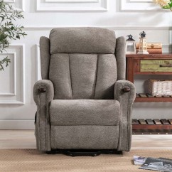 Thornbury Dual Motor Rise Recline Chair With Wooden Knuckles