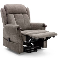 Thornbury Dual Motor Rise Recline Chair With Wooden Knuckles