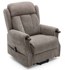 Thornbury Dual Motor Rise Recline Chair With Wooden Knuckles