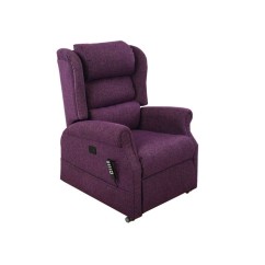 Iconic Waterfall Back Quad Motor Rise Recline Chair