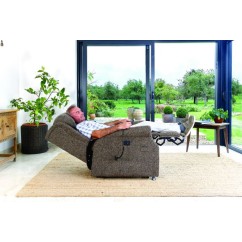 Iconic Waterfall Back Quad Motor Rise Recline Chair