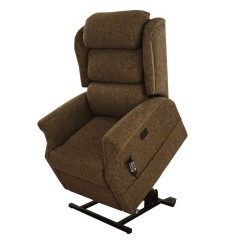 Iconic Waterfall Back Quad Motor Rise Recline Chair