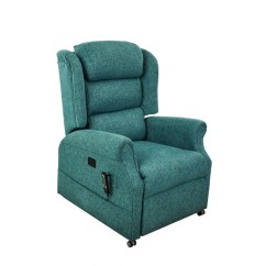 Iconic Waterfall Back Quad Motor Rise Recline Chair