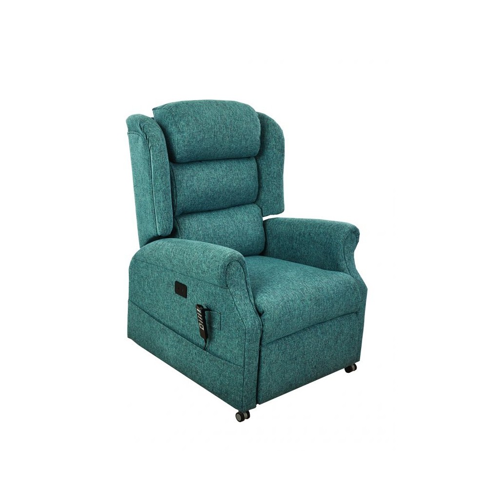 Iconic Waterfall Back Quad Motor Rise Recline Chair