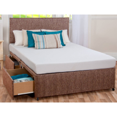 Divan Bed Base Available With Optional Drawers