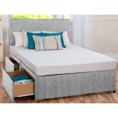 Divan Bed Base Available With Optional Drawers