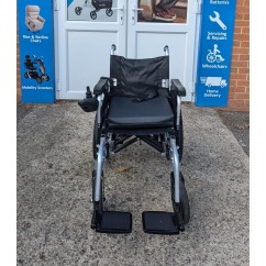 Pre Loved Green-Power Electric Wheelchair WP2000, 4mph