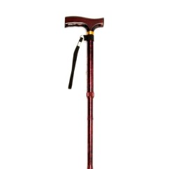 Folding Cane with Strap (Multiple Colours)