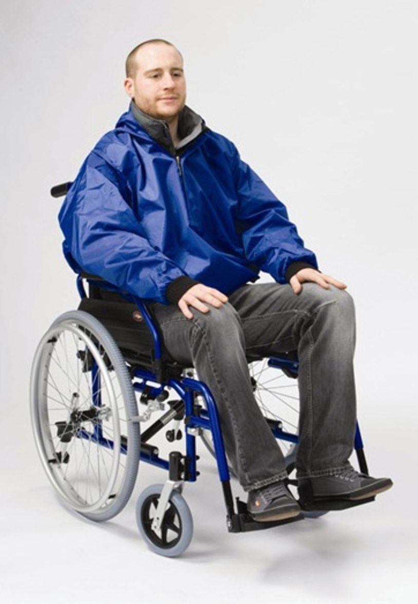 Wheelchair Cape with Sleeves – Mobility Care